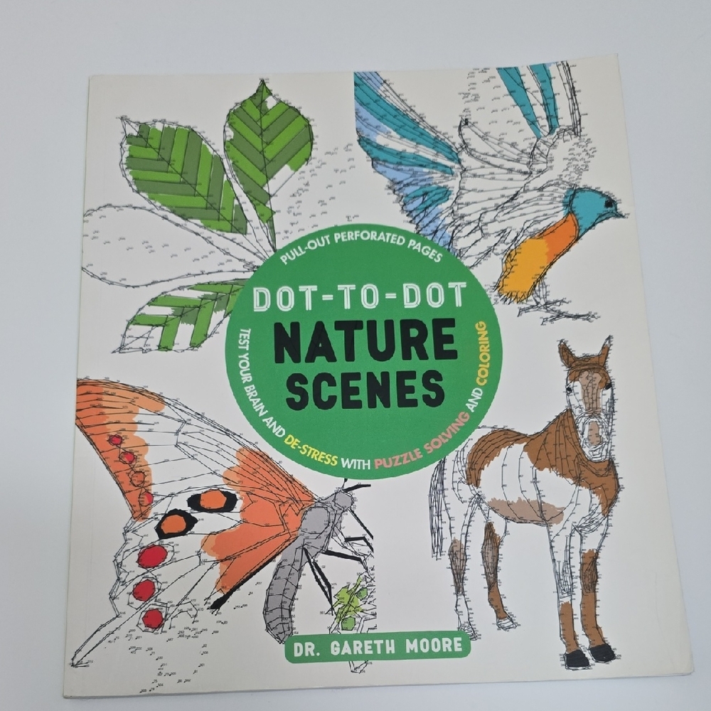 Dot-to-Dot Nature Puzzle Book